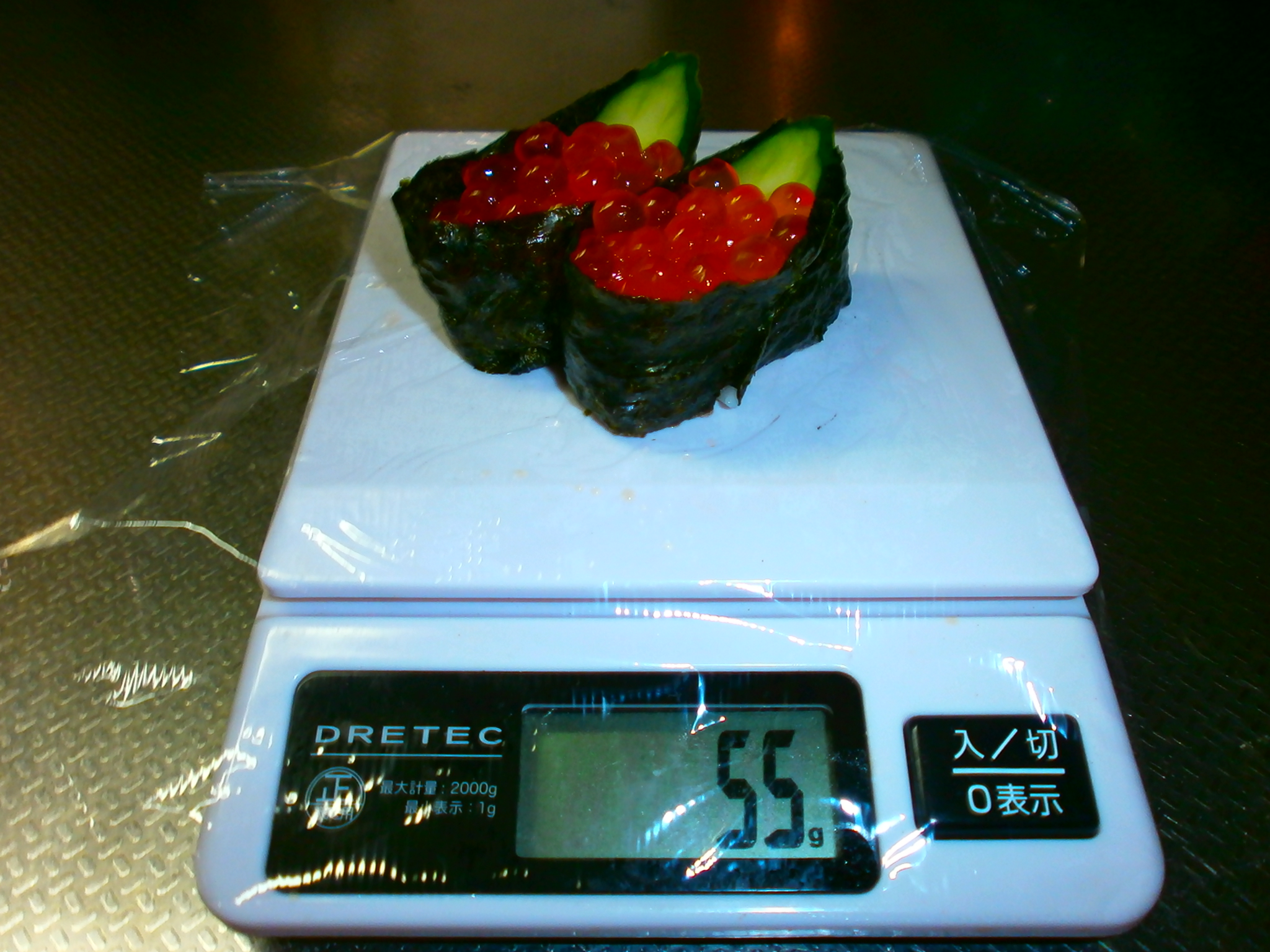 Showdown Sushi! Roe vs hamachi! Que altas calorias?